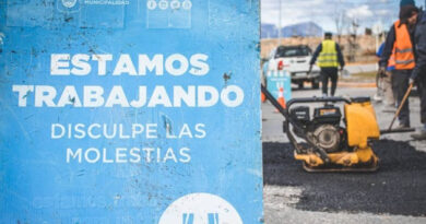La Municipalidad de Ushuaia inicia este martes el bacheo de las Calles Magallanes y Gobernador Paz