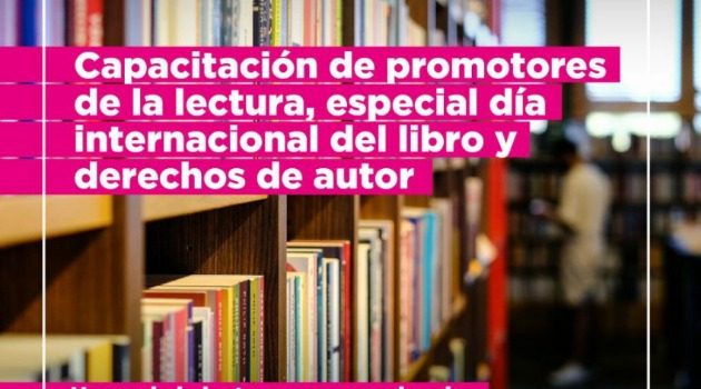 La Municipalidad de Ushuaia brindará una Capacitación a sus Promotores de Lectura este sábado 27 de abril