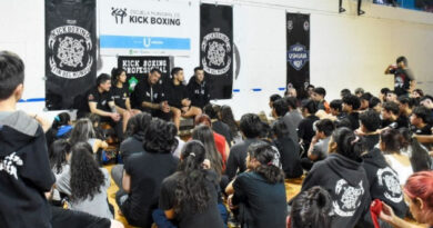 Tomás «Chacal» Aguirre  brindó un Seminario de Kickboxing a cancha llena