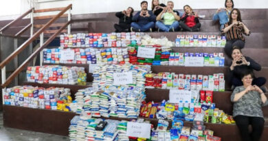 Tolhuin: Se reunieron más de 2.000 kilos de alimentos para “Corazones Solidarios”