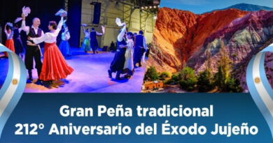 La Municipalidad de Ushuaia acompañará la Gran Peña Tradicional “212° Aniversario del Éxodo Jujeño”